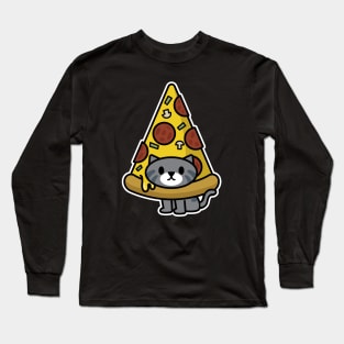 Pizza Cat Long Sleeve T-Shirt